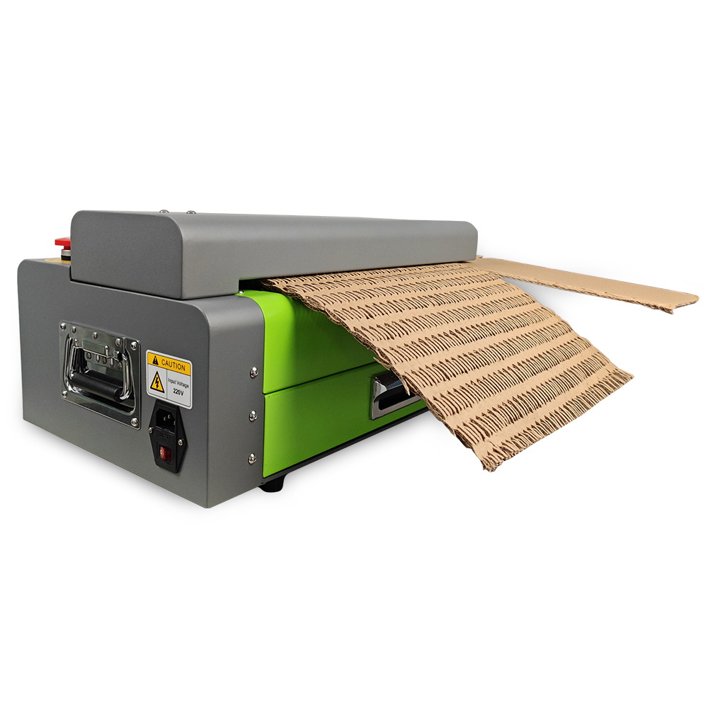 cardboard shredder machine ps70 (325mm blade width) – eco friendly packaging cushion maker for waste box recycling & protective wrapping